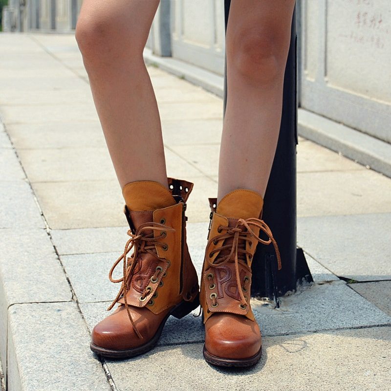 Leren Cowboylaarzen Voor Dames