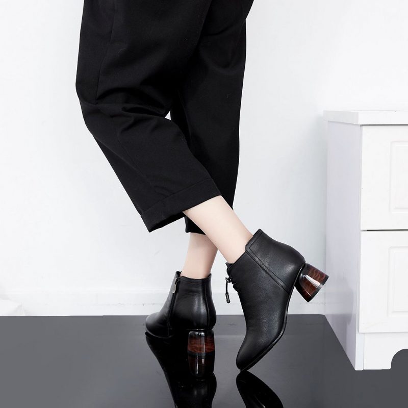 Herfst Winter Retro Casual Comfort Enkellaarsjes Dames | Cadeau Schoenen