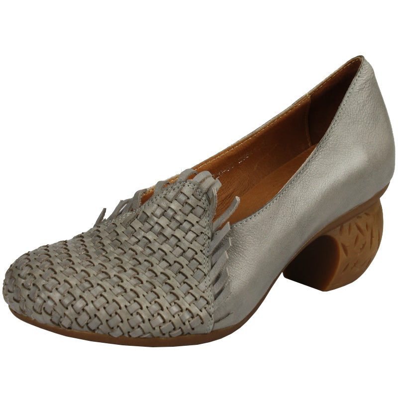 Handgemaakte Geweven Dames Chunky Schoenen
