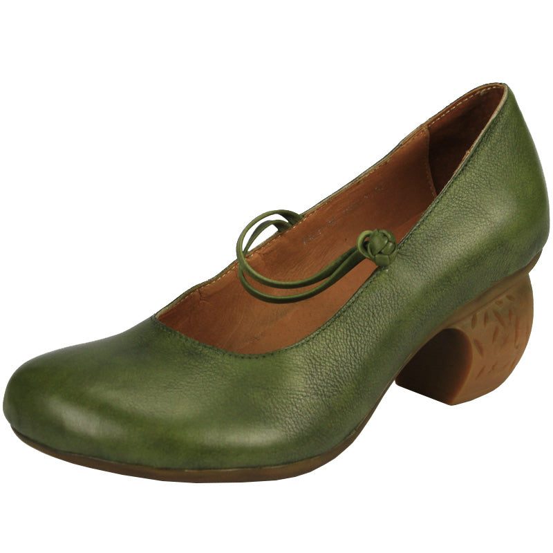 Retro Gesp Chunky Pumps