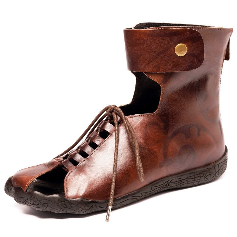 Dames Handgemaakte Zomer Rome Sandalen