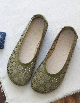 Handgemaakte Comfortabele Holle Zomerflats