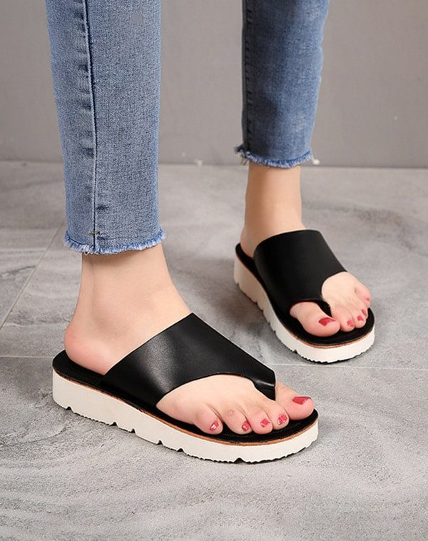Zomer Leren Mode Slippers