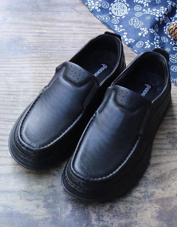 Comfortabele Loafers Voor Heren Met Ronde Neus En Demping