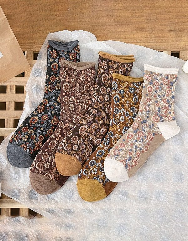 3 Paar Herfst Winter Med Tube Katoenen Sokken