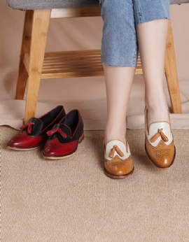 Vintage Oxford-schoenen Voor Dames In Bijpassende Kleur 2022