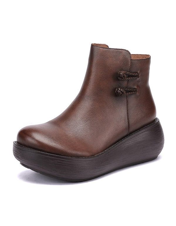 Herfst Winter Dikke Zolen Waterdichte Platform Laarzen