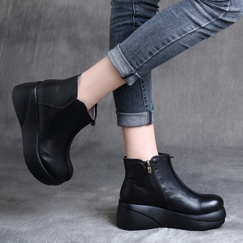 Herfst Winter Waterdichte Retro Platform Laarzen