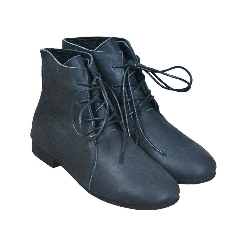 Antislip Retro Enkellaarsjes | Cadeau Schoenen