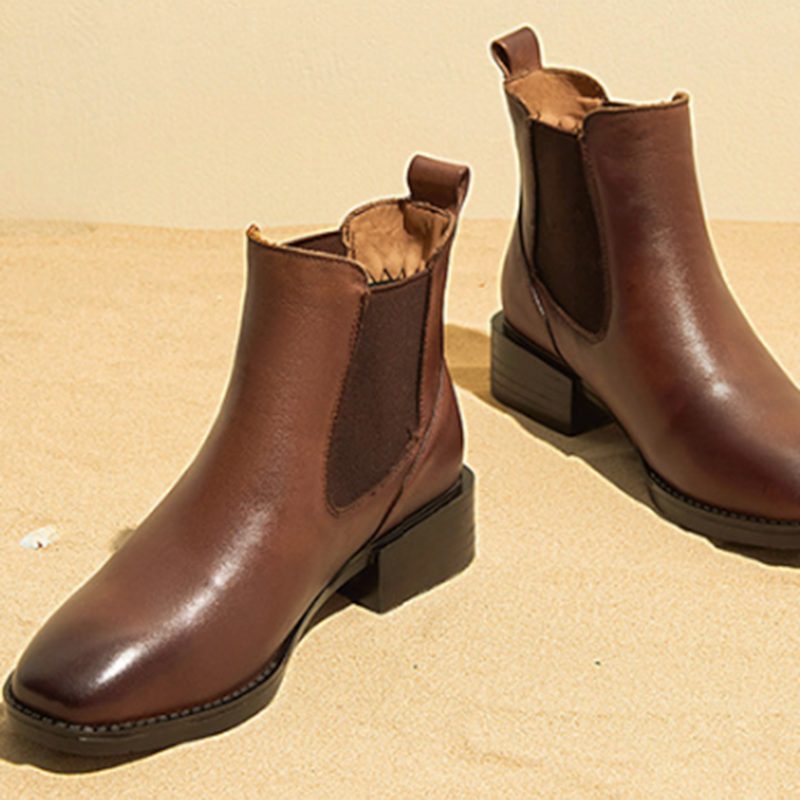 Chelsea Fashion Eenvoudige Laarzen | Cadeau Schoenen