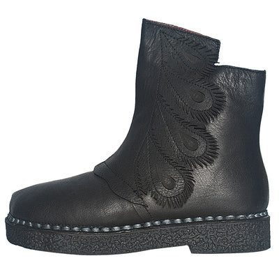Etnische Retro Fluwelen Laarzen | Cadeau Schoenen