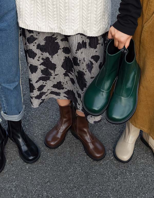 Herfst Winter Dames Chelsea Enkellaarsjes