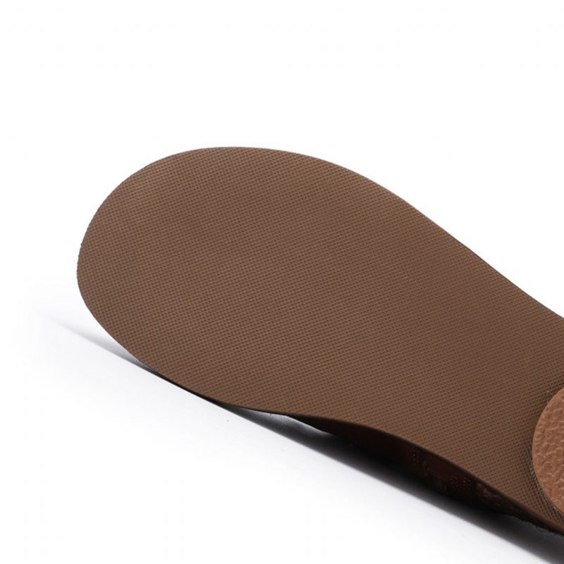 Herfst Winter Dames Enkellaarsjes Leer Retro Comfortabel | Cadeau Schoenen