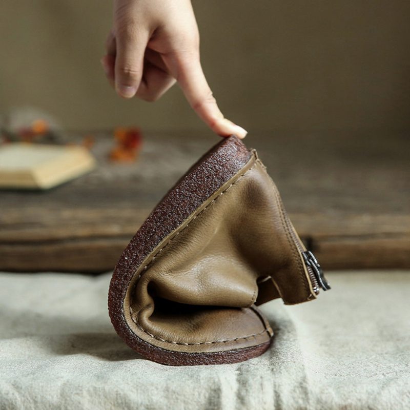 Lederen Handgemaakte Retro Etnische Comfortabele Enkellaarsjes Voor Dames | Cadeau Schoenen