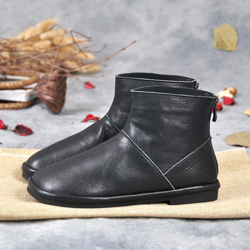 Retro Velvet Chelsea Boots-zwart | Cadeau Schoenen