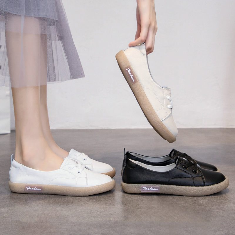 Casual Soft Dames Platte Schoenen Wit 35-41 | Cadeau Schoenen