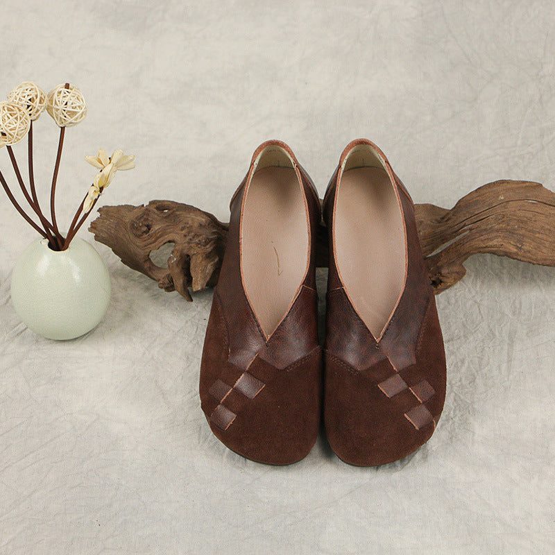 Handgeweven Casual Vintage Platte Schoenen | Cadeau Schoenen