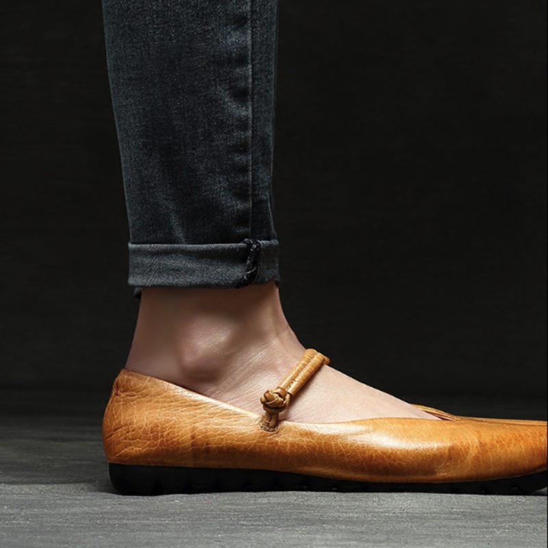Platte Schoenen Met Spitse Neus En Gesp | Cadeau Schoenen