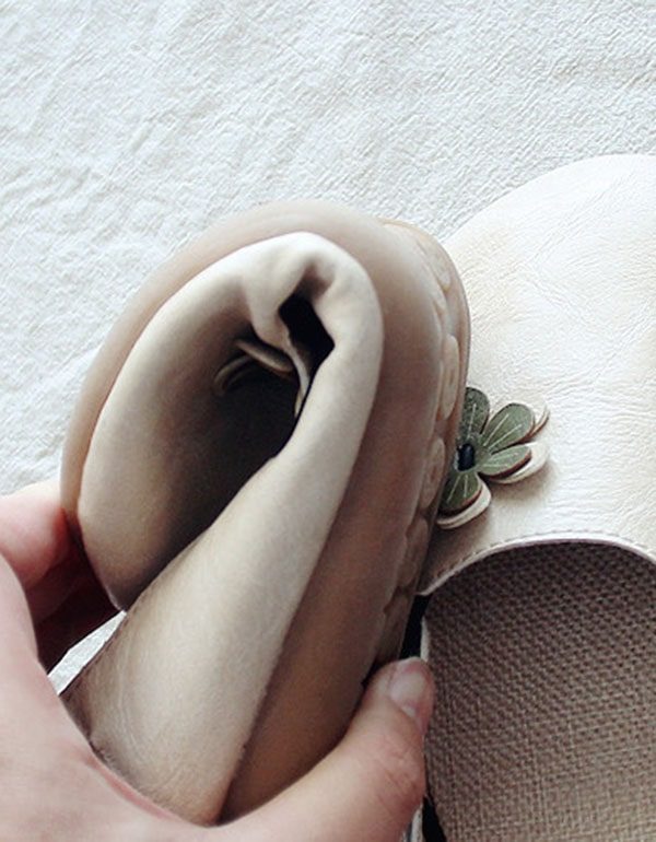 Retro Ronde Kop Comfortabele Platte Schoenen