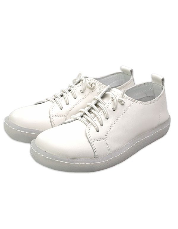 Comfortabele Casual Wandelschoenen Wit