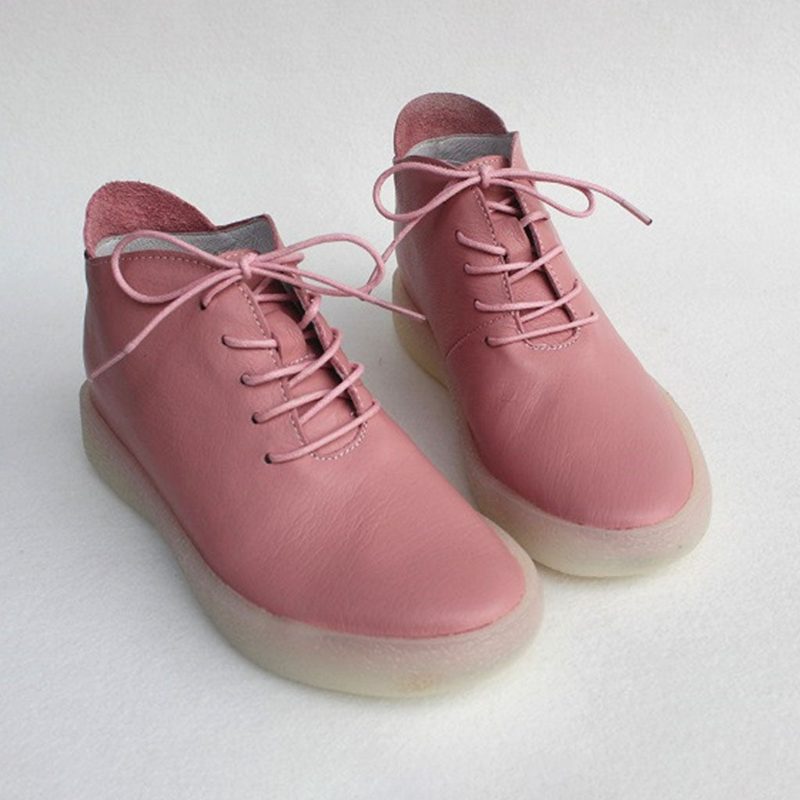 Zachte Casual Damesschoenen Met Veters | Cadeau Schoenen