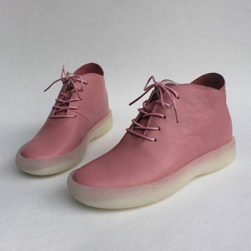 Zachte Casual Damesschoenen Met Veters | Cadeau Schoenen