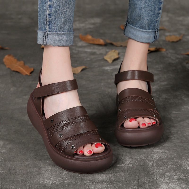 Casula Wedge Zomersandalen