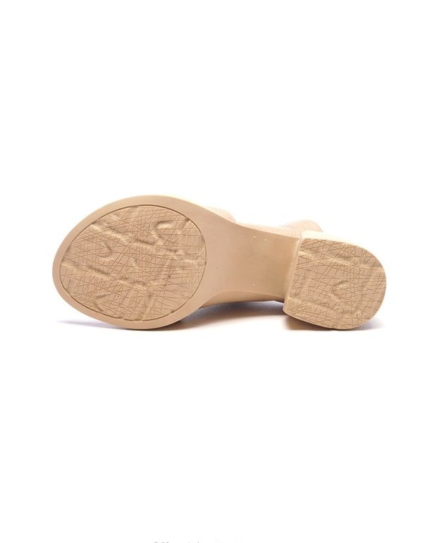 Zomer Nieuwe Retro Leren Mode Slippers