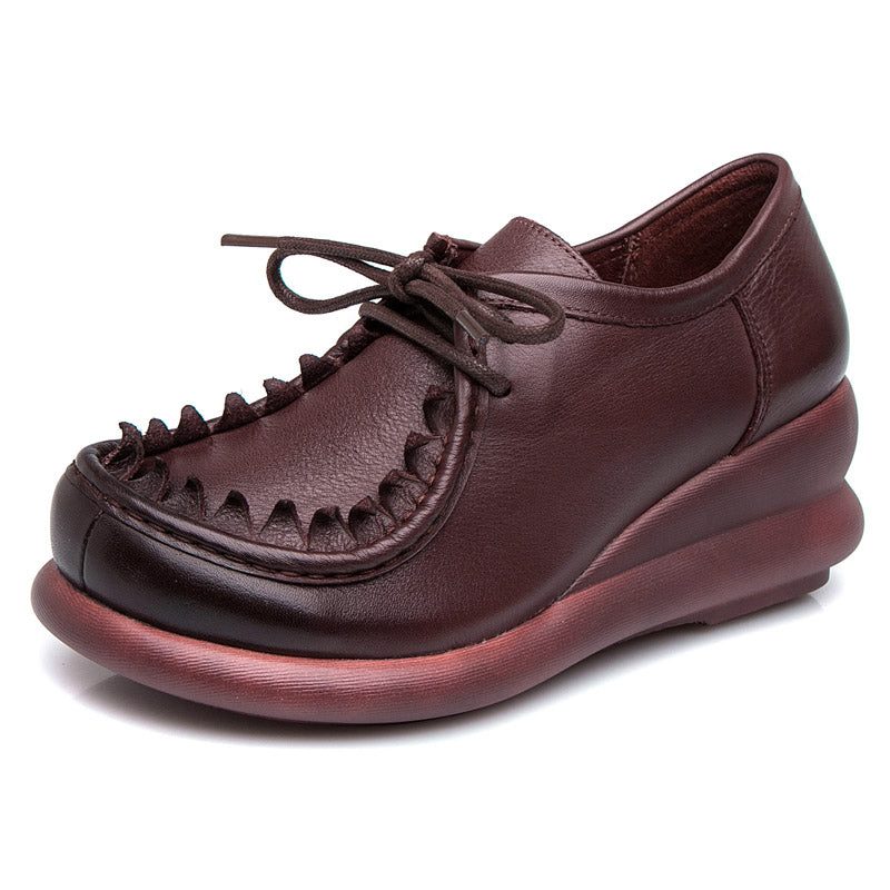 Lente Dikke Zool Retro Damesschoenen