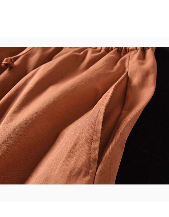 Lente Elastische Taille Losse Casual Rok
