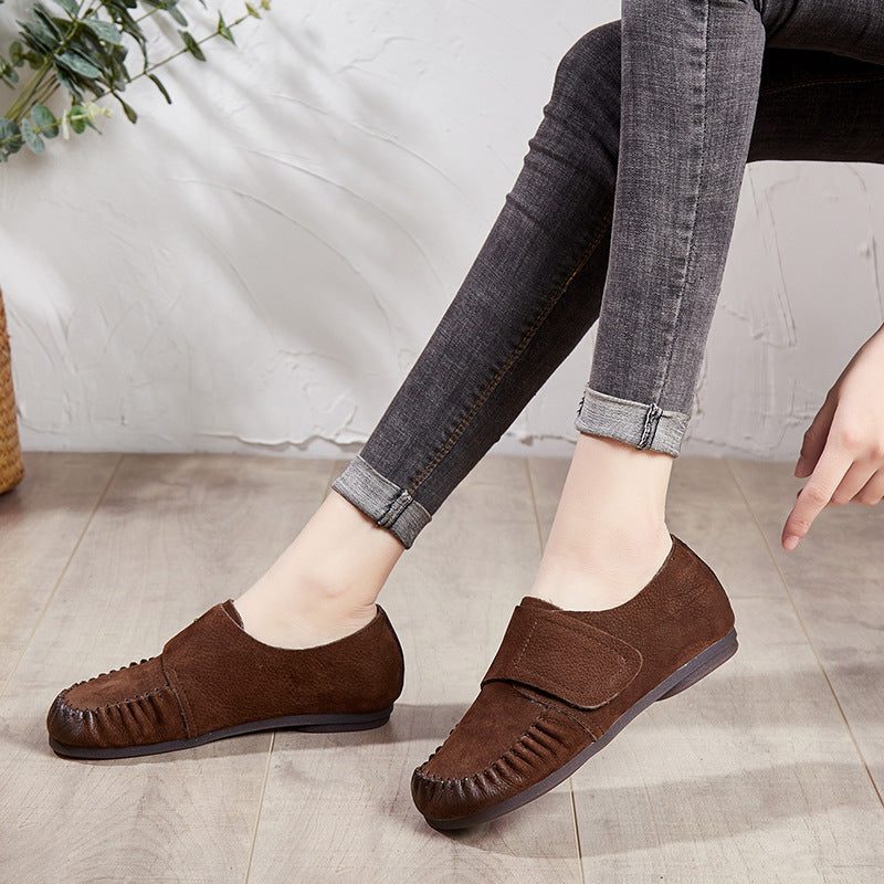 Lente Velcro Casual Comfortabele Platte Schoenen
